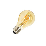 Lâmpada LED vintage Edison E27 âmbar A60