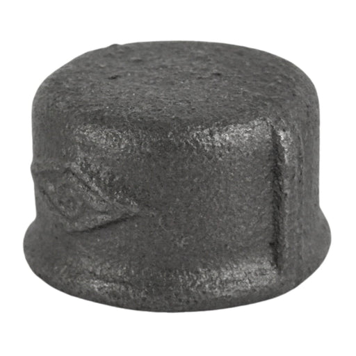 Bouchon Femelle acier fonte noire Brut filetage 1/2" Ø21 sur filets 