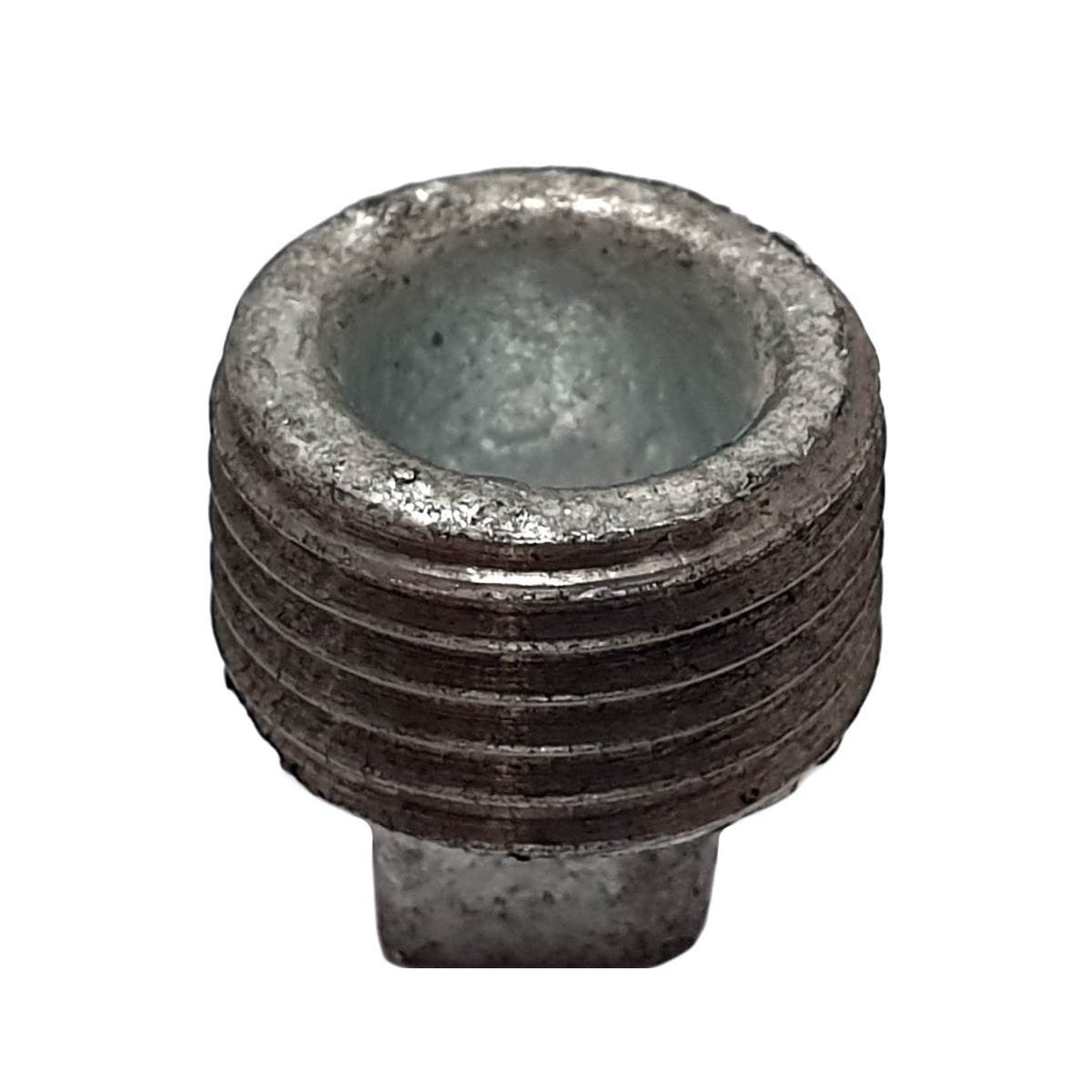 Galvanized steel male cap without stopper for industrial diy decoration ...