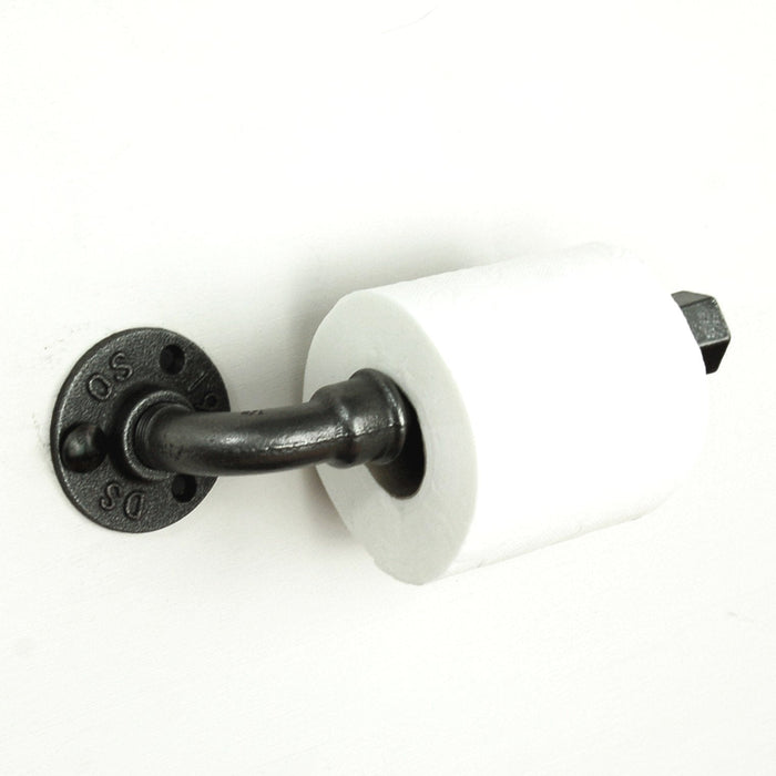 Dérouleur papier WC style industriel avec robinet en laiton – Home