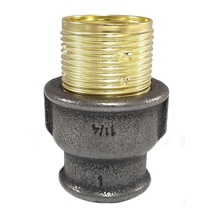 Douille E27 métal Diy à visser sur tuyau de plomberie. — styleindus