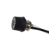 Chave rotativa tipo On/Off - Chaves 3/1 Amp a 125/250V preta