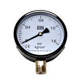 Decorative dummy pressure gauge 100mm