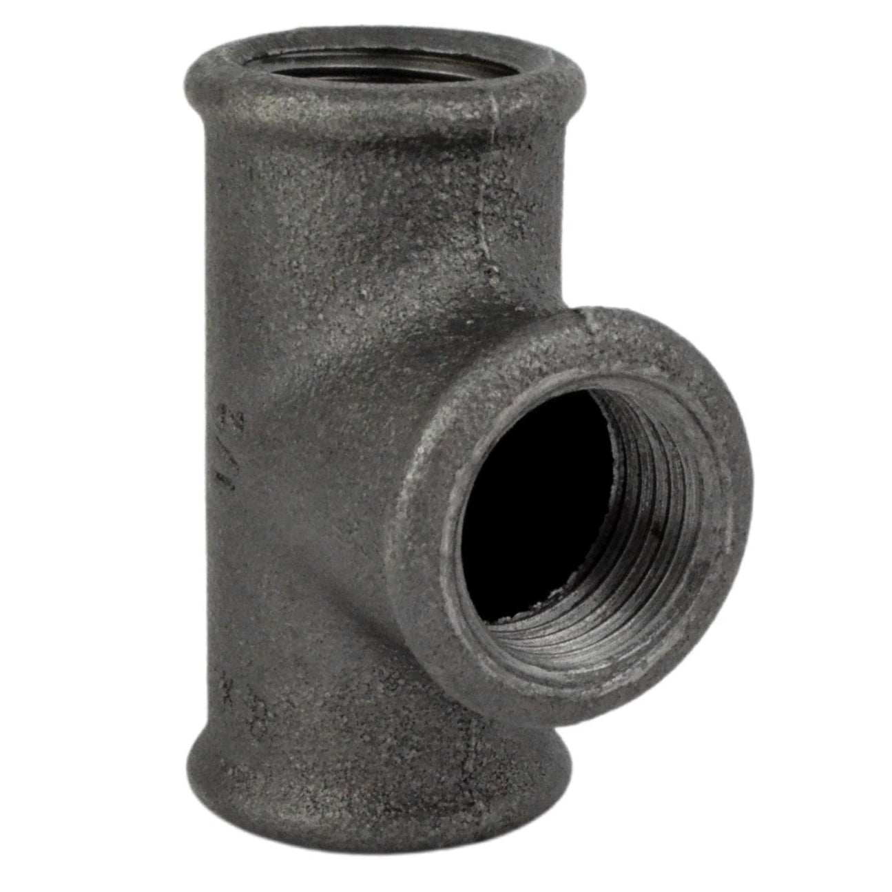 Té En Fonte Noire - Raccord Femelle Triple Pour Tuyauterie DIY Et Plomberie - 9