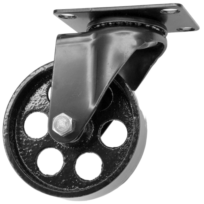 Roulette en Métal Noire 100mm - Meuble DIY - Industrielle et Élégante –  Home Invasion