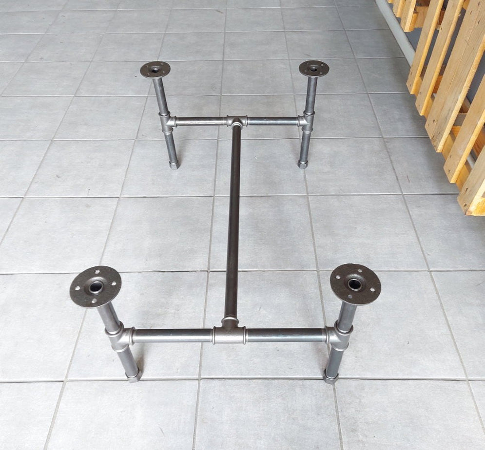 Steel structure kit to make an industrial coffee table — styleindus