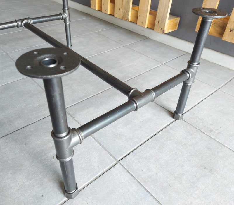Structure table basse industrielle Structure acier (H37 x L75 x P45cm) 